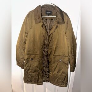 Banana Republic Women's Green Military Field Coat